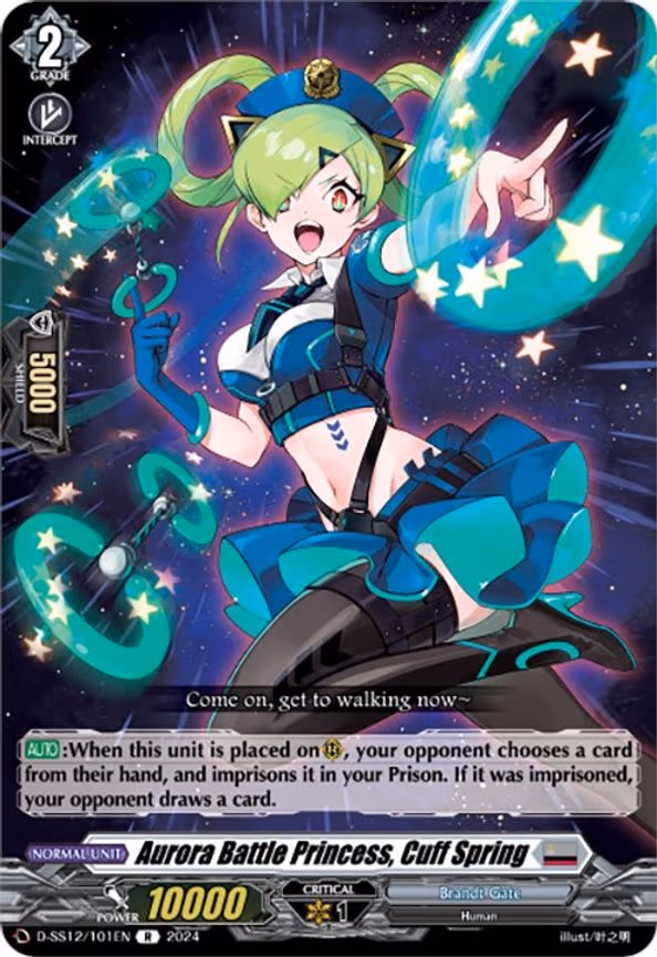 Aurora Battle Princess, Cuff Spring