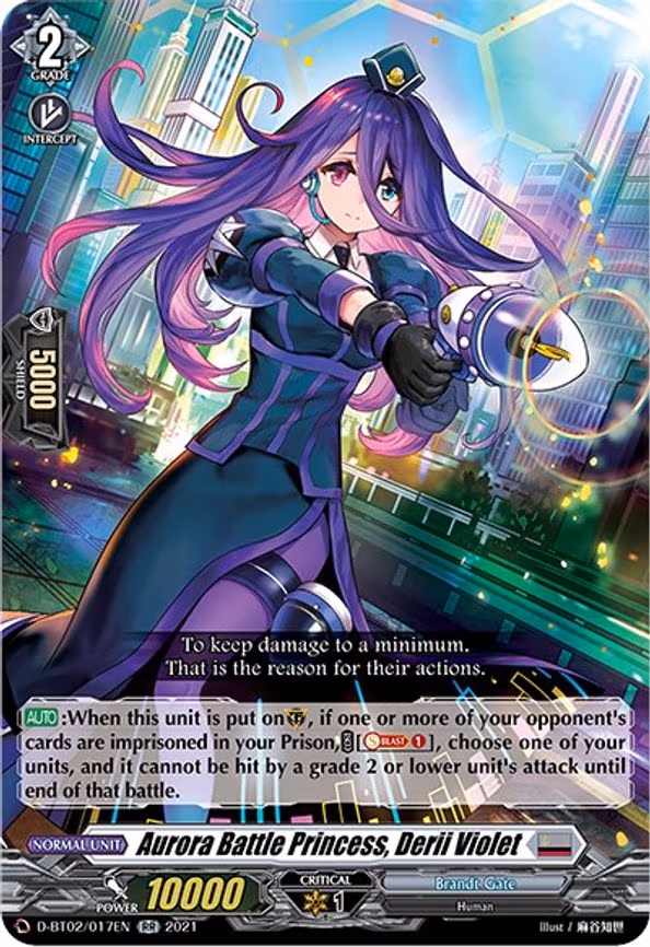 Aurora Battle Princess, Derii Violet