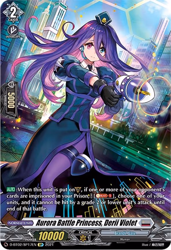 Aurora Battle Princess, Derii Violet