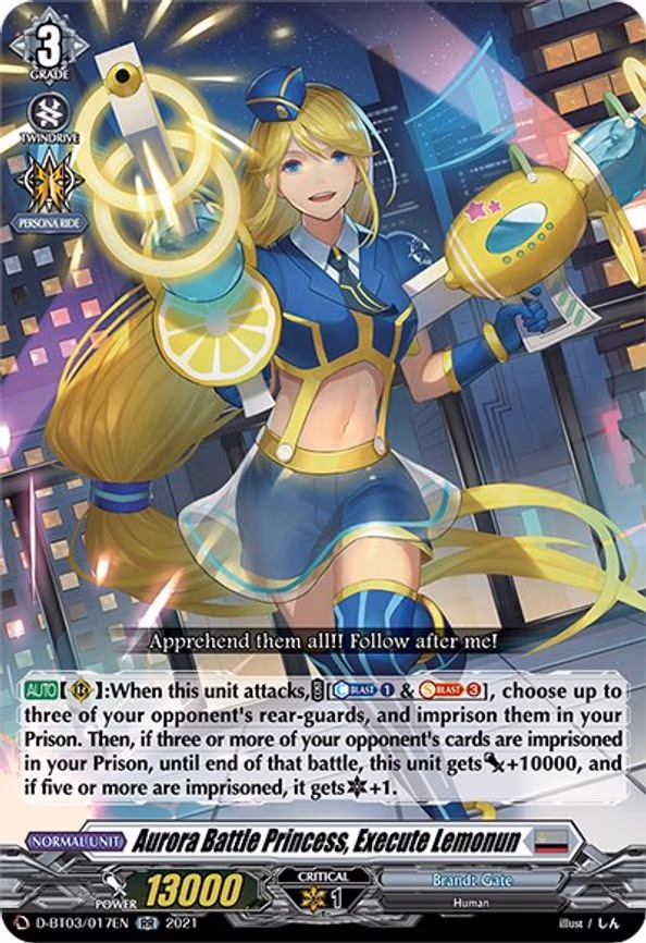 Aurora Battle Princess, Execute Lemonun
