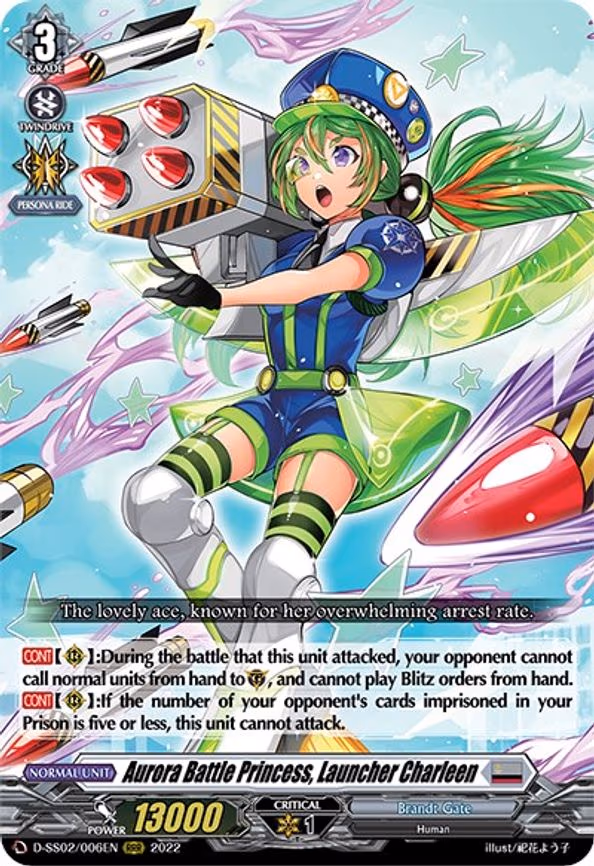 Aurora Battle Princess, Launcher Charleen