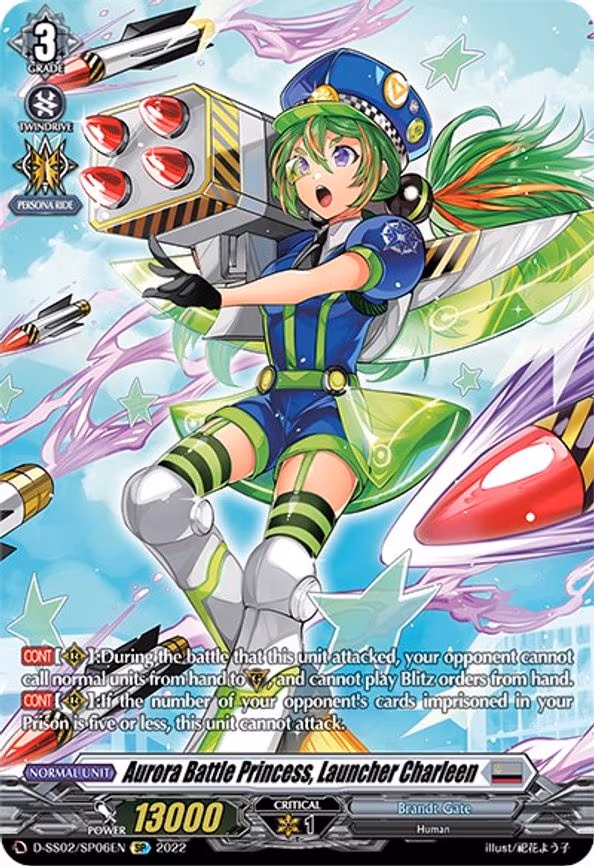 Aurora Battle Princess, Launcher Charleen