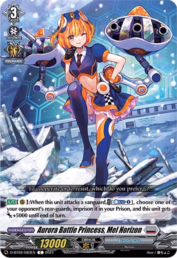 Aurora Battle Princess, Mel Horizon
