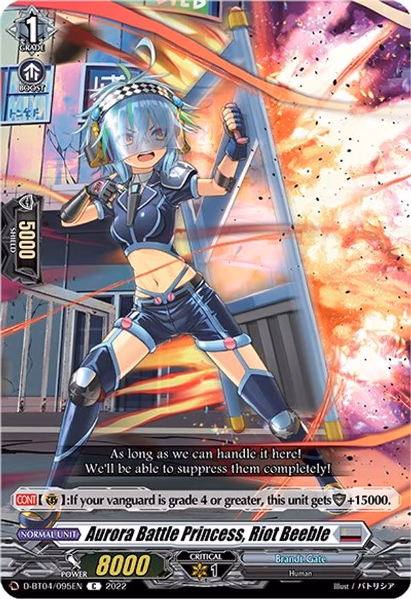 Aurora Battle Princess, Riot Beeble