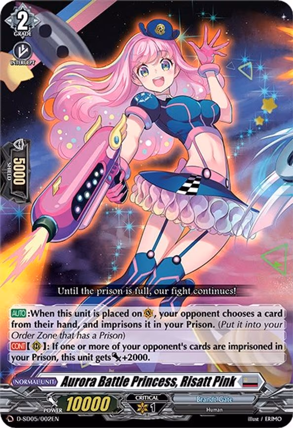 Aurora Battle Princess, Risatt Pink