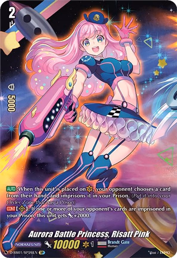 Aurora Battle Princess, Risatt Pink