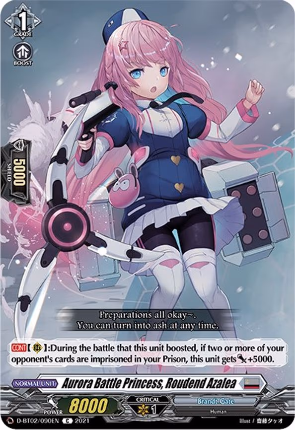 Aurora Battle Princess, Roudend Azalea