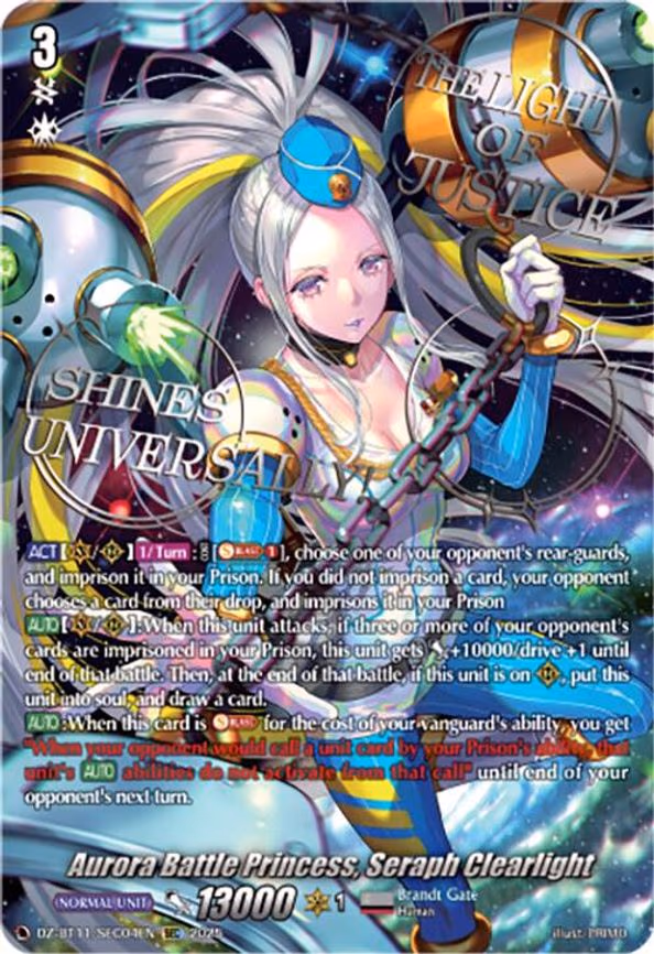 Aurora Battle Princess, Seraph Clearlight