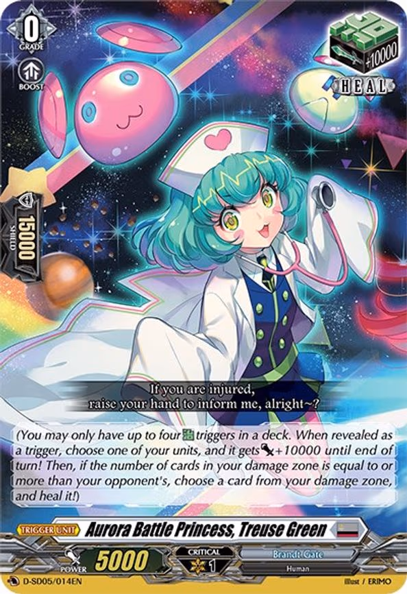 Aurora Battle Princess, Treuse Green