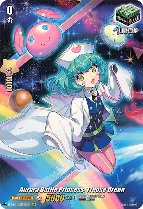Aurora Battle Princess, Treuse Green