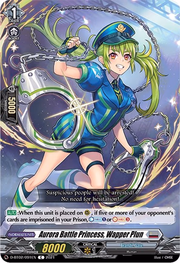 Aurora Battle Princess, Wapper Plun