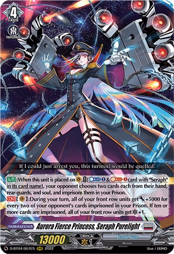 Aurora Fierce Princess, Seraph Purelight