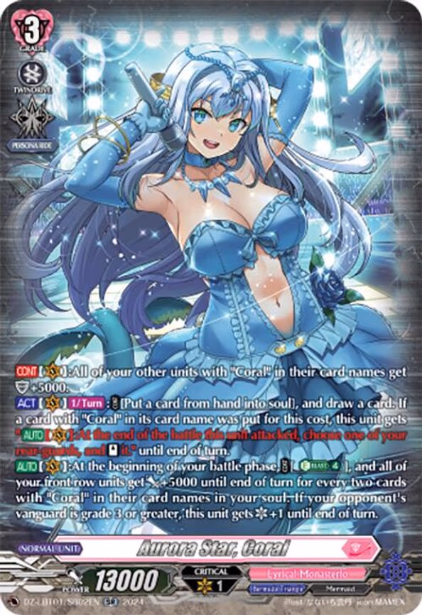 Aurora Star, Coral