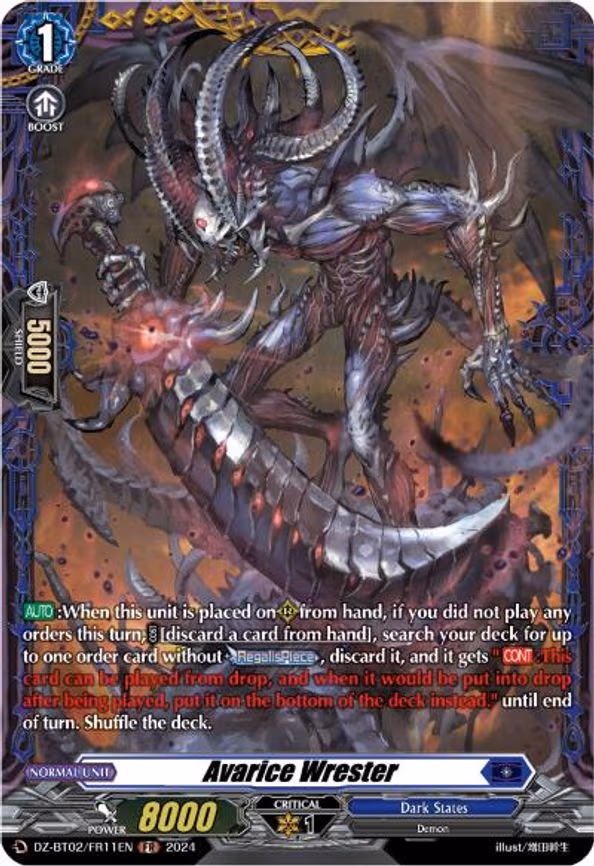 Avarice Wrester