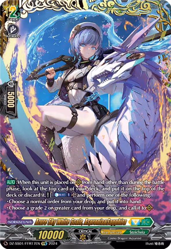 Azure Sky White Scale, Aspronia&Sapphira