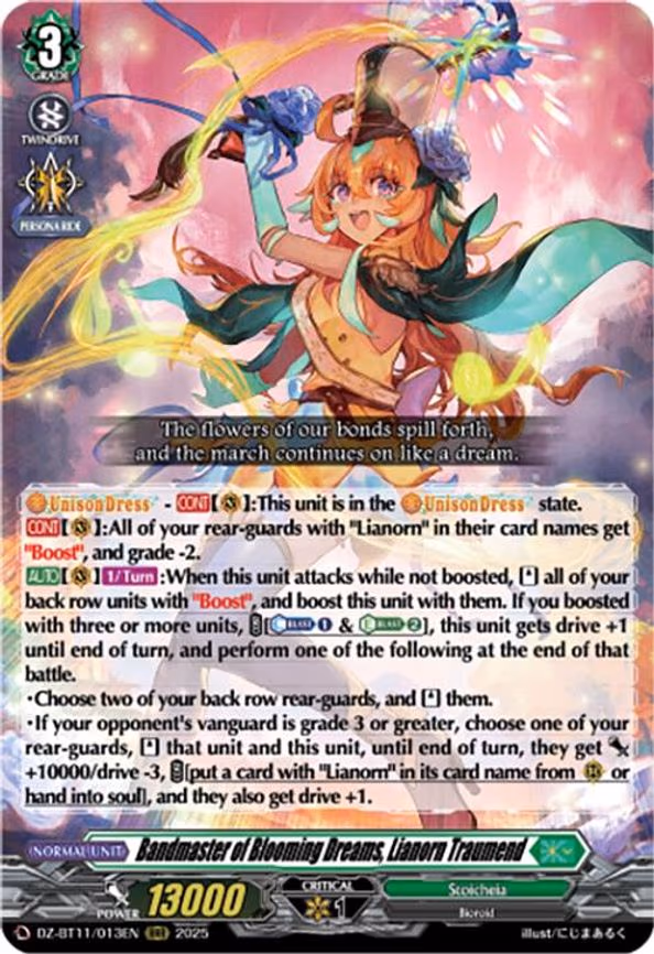 Bandmaster of Blooming Dreams, Lianorn Traumend