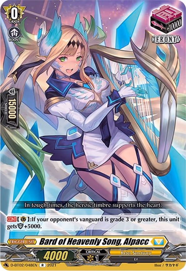 Bard of Heavenly Song, Alpacc