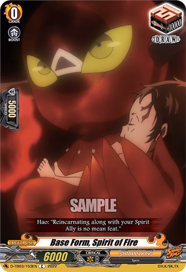 Base Form, Spirit of Fire