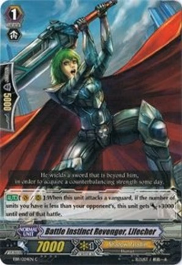Battle Instinct Revenger, Lifecher