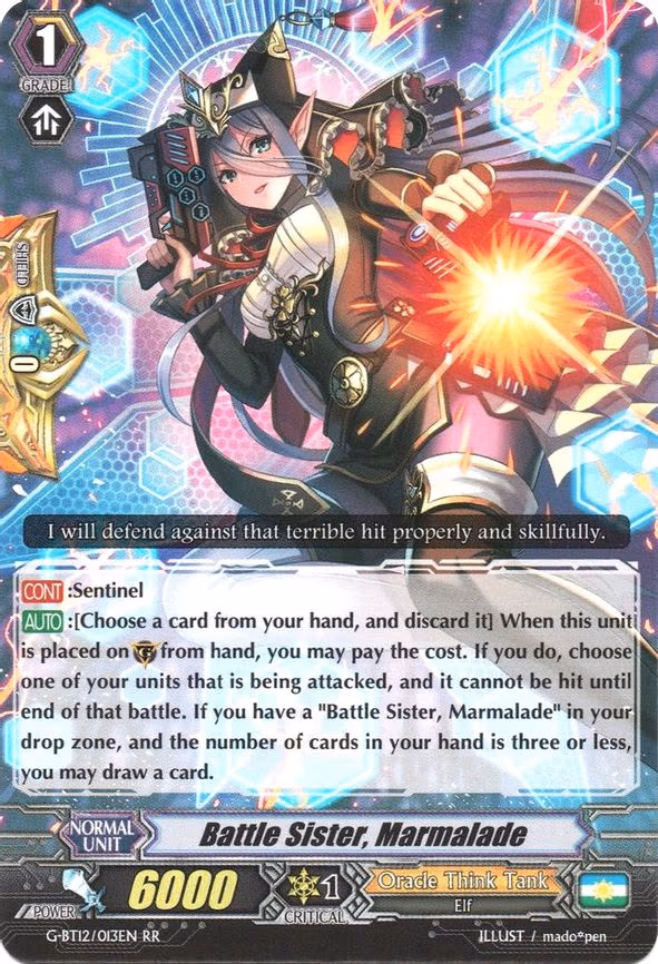 Battle Sister, Marmalade