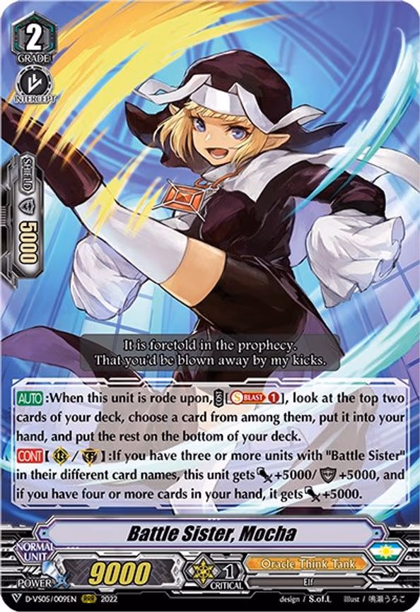 Battle Sister, Mocha