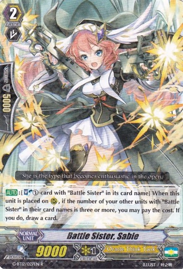Battle Sister, Sable