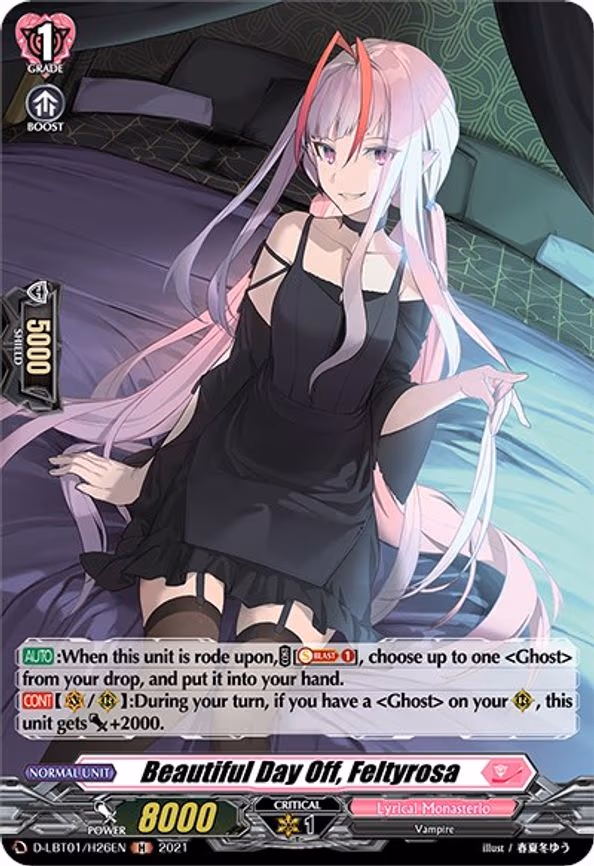 Beautiful Day Off, Feltyrosa (Holo) - H (D-LBT01/H26EN)