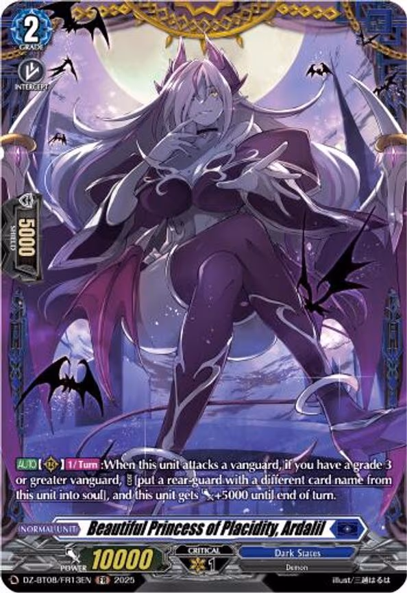 Beautiful Princess of Placidity, Ardalil - FR (DZ-BT08/FR13EN)