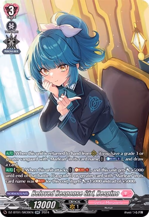Beloved Response Girl, Respino