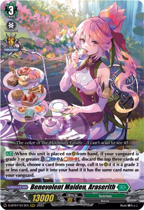 Benevolent Maiden, Araserith