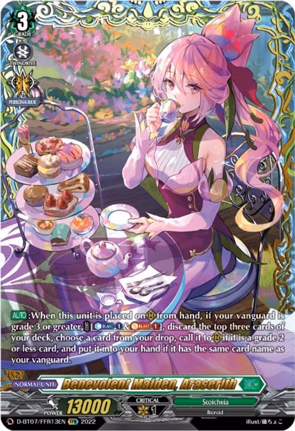 Benevolent Maiden, Araserith
