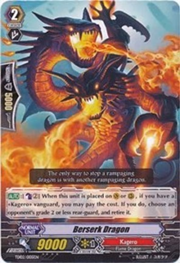 Berserk Dragon (Non-Holo)