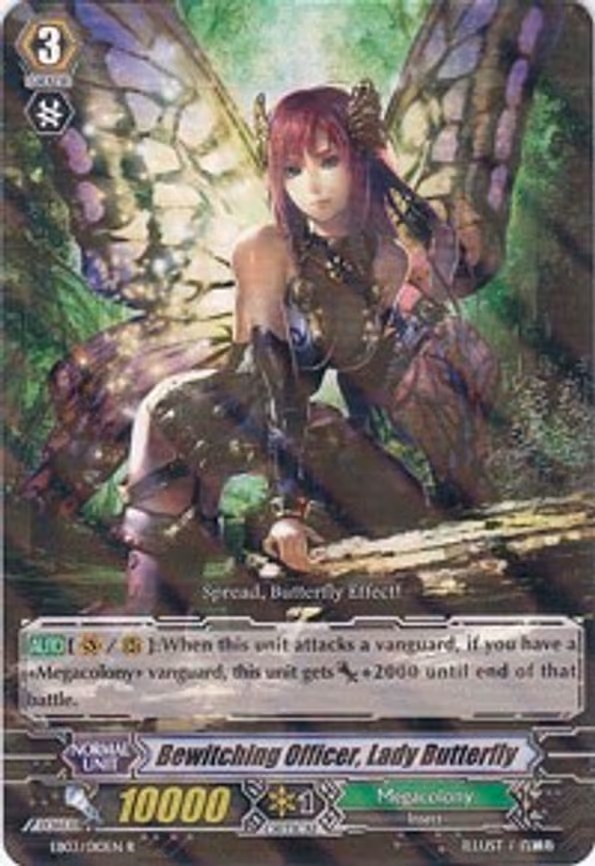 Bewitching Officer, Lady Butterfly