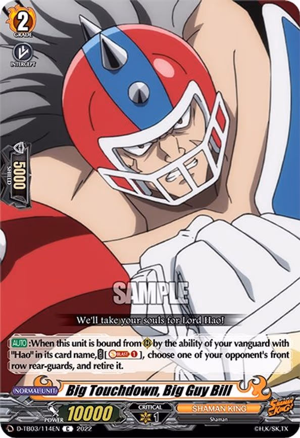 Big Touchdown, Big Guy Bill - C (D-TB03/114EN)