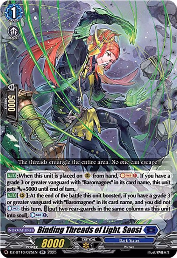 Binding Threads of Light, Saosi