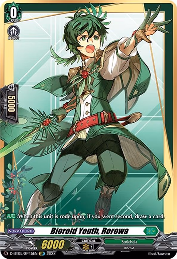 Bioroid Youth, Rorowa