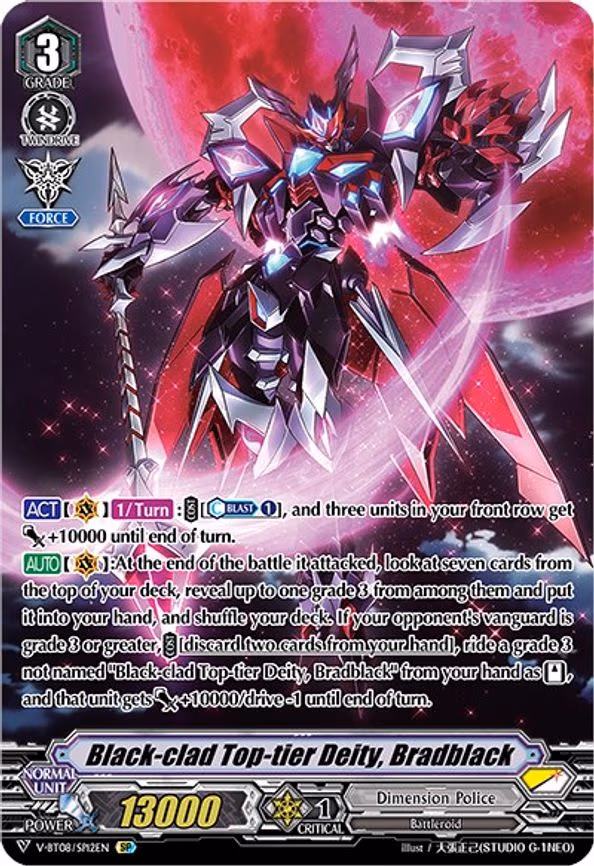 Black-clad Top-tier Deity, Bradblack