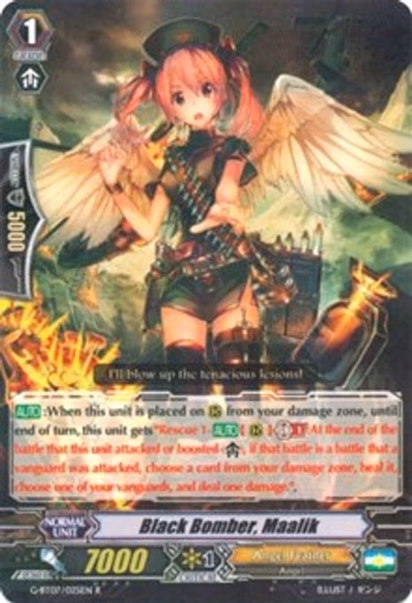 Black Bomber, Maalik