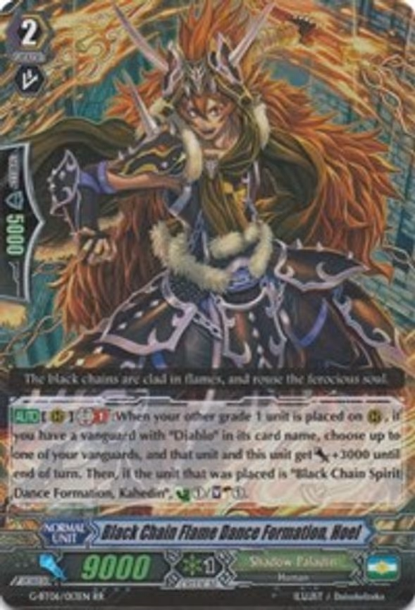 Black Chain Flame Dance Formation, Hoel