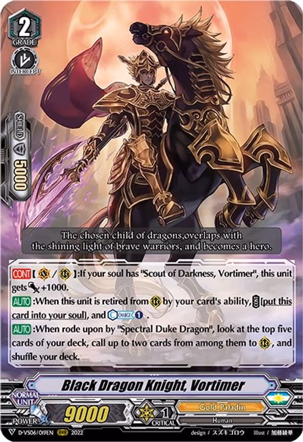 Black Dragon Knight, Vortimer