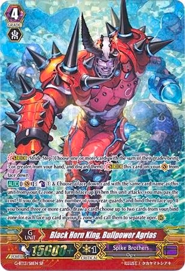 Black Horn King, Bullpower Agrias