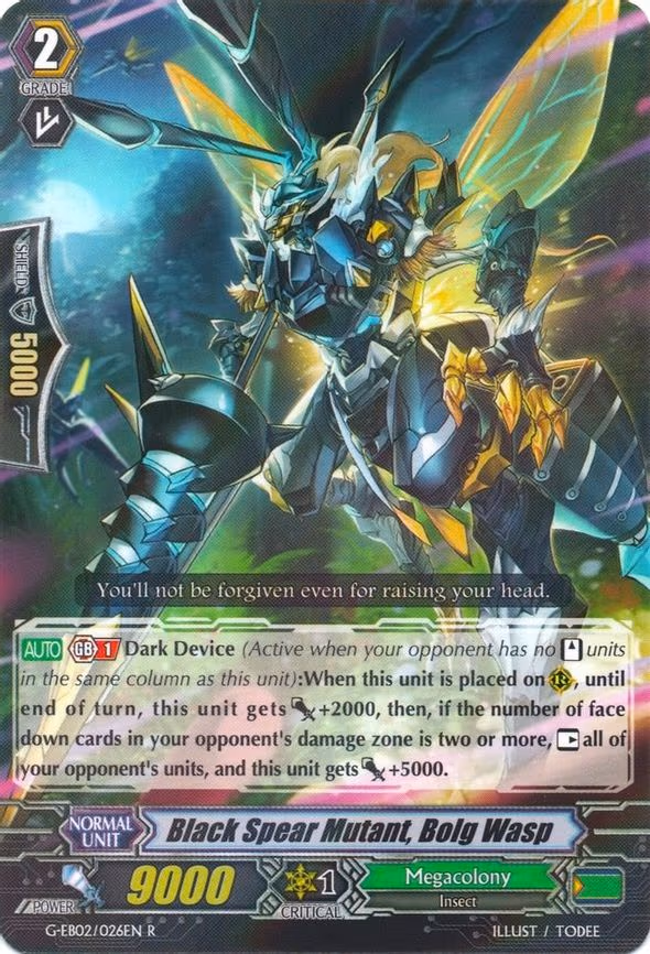 Black Spear Mutant, Bolg Wasp