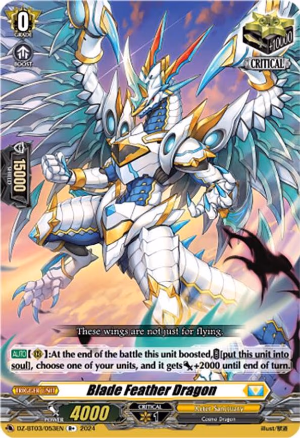 Blade Feather Dragon (R+) - R+ (DZ-BT03/053EN)
