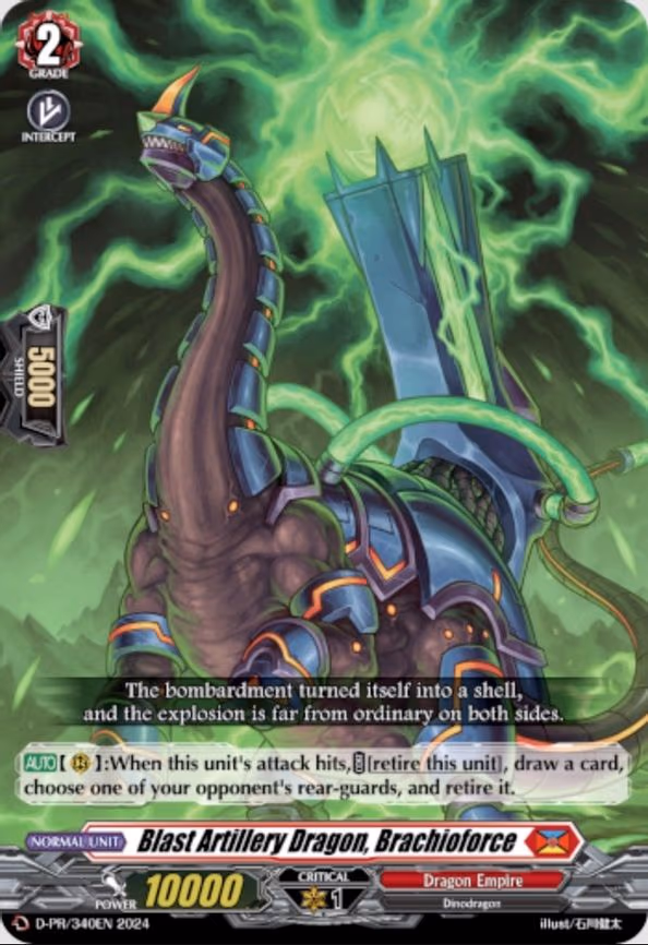 Blast Artillery Dragon, Brachioforce - PR (D-PR/340EN)