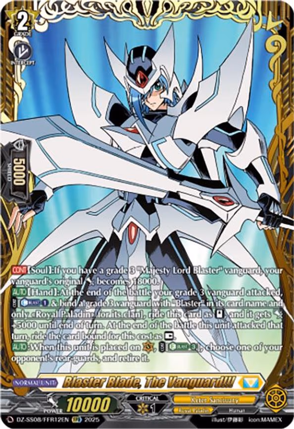 Blaster Blade, The Vanguard!!!