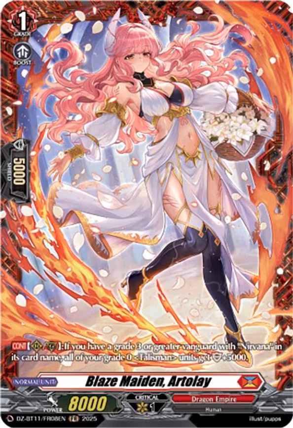 Blaze Maiden, Artolay - FR (DZ-BT11/FR08EN)