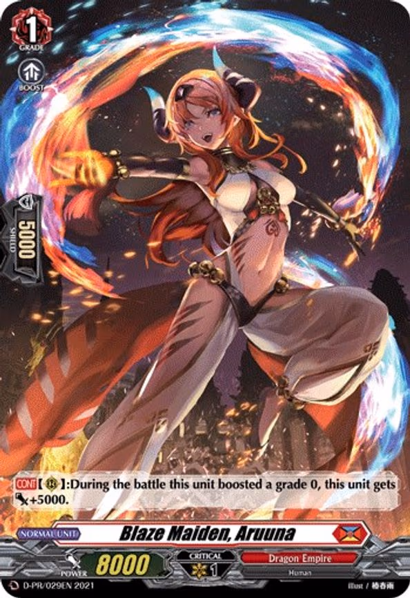 Blaze Maiden, Aruuna - PR (D-PR/029EN)