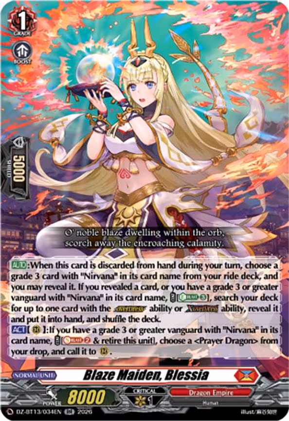 Blaze Maiden, Blessia