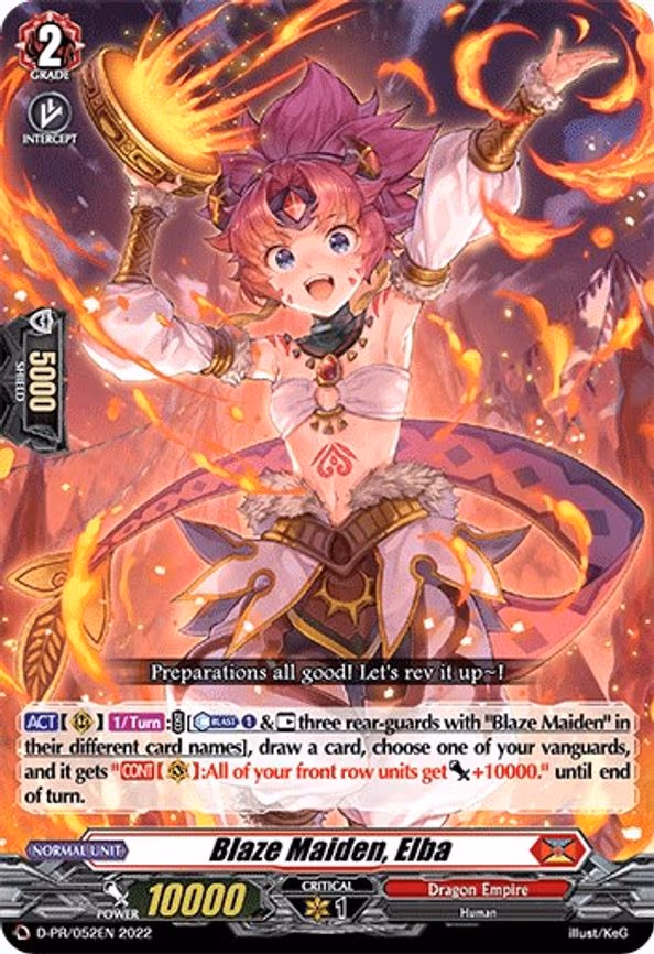 Blaze Maiden, Elba - PR (D-PR/052EN)
