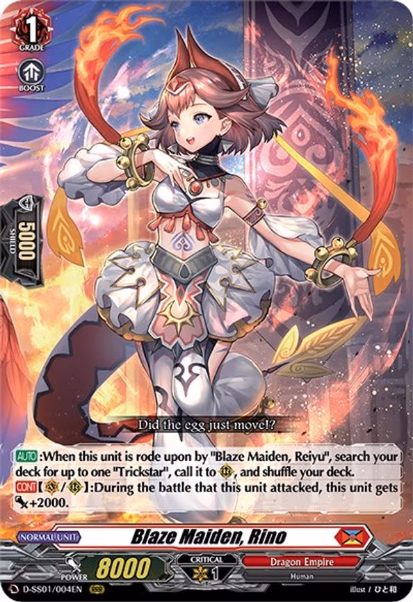 Blaze Maiden, Rino